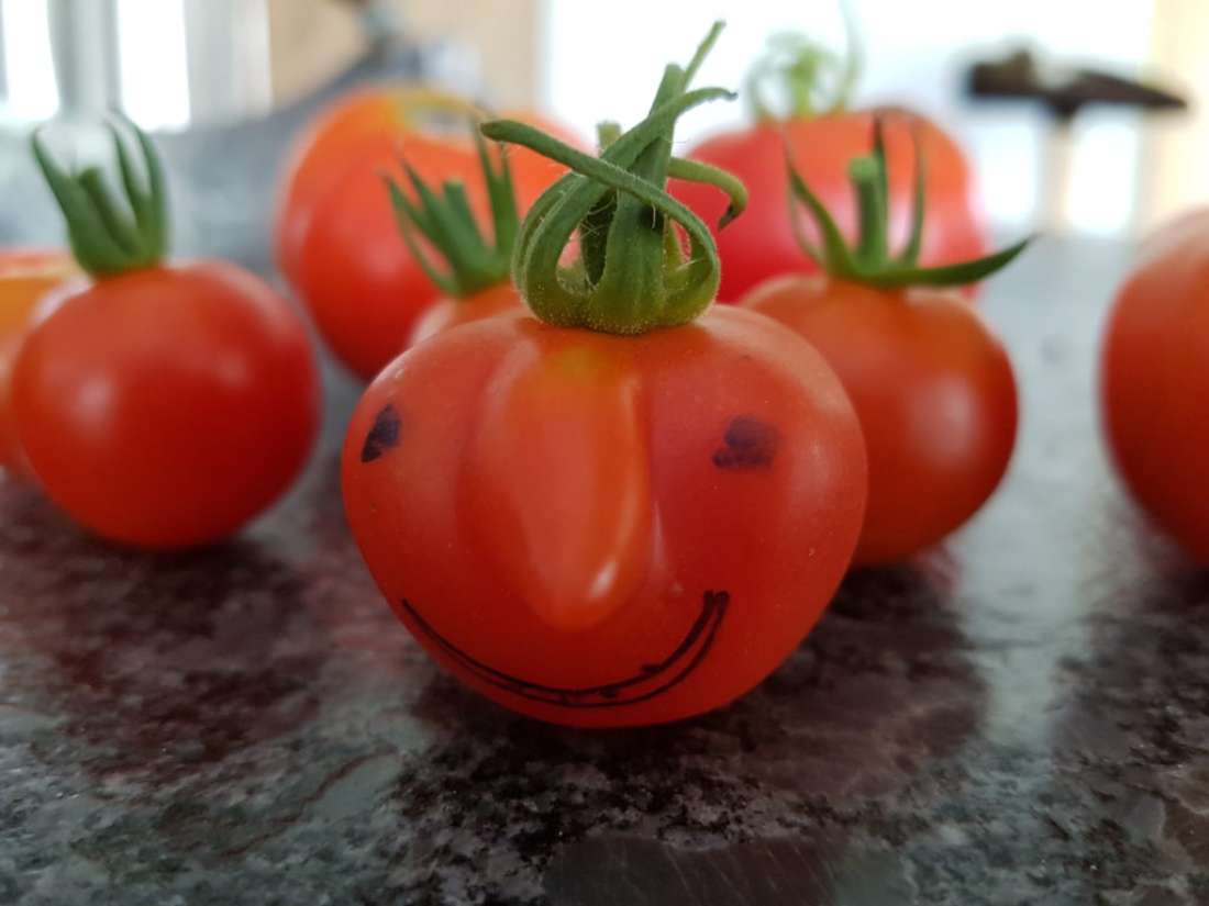 Grappige tomaten
